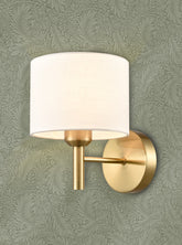 Franklite Barolo Single Wall Light Aged Brass